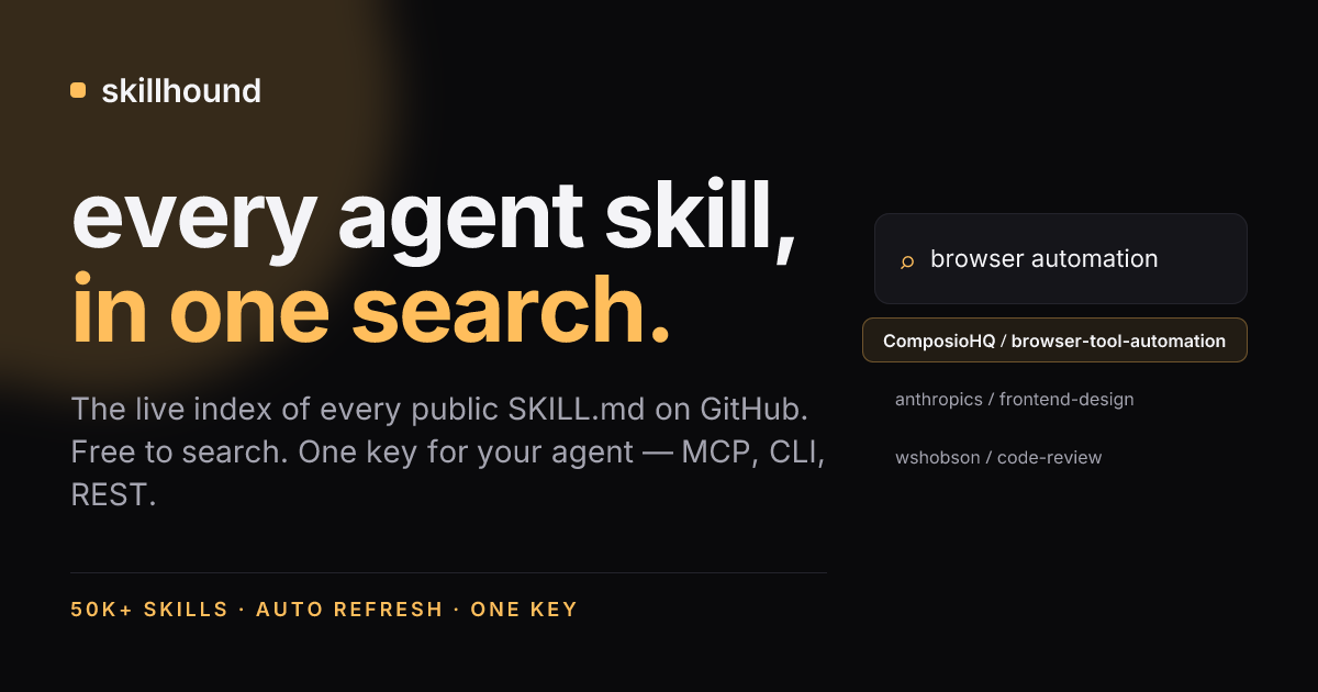www.skillhound.ai image